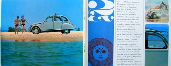 Citroen 2 CV Modelprogram 1965 Carbrochure (1091)
